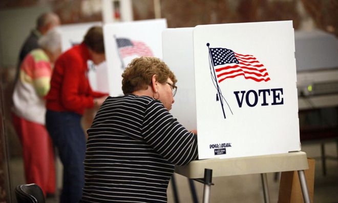 Voting booth