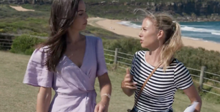 Mackenzie and Felicity in Home and Away