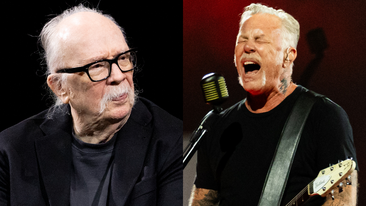 John Carpenter in 2025 and Metallica in 2026