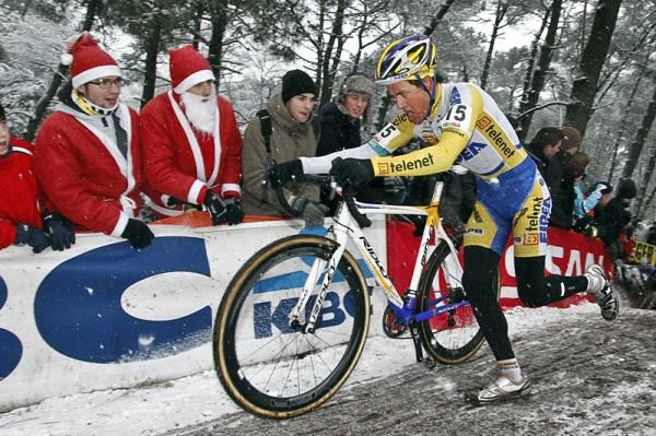 Tom Meeusen has no time for Santa's little helpers.