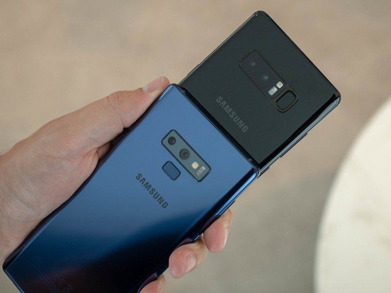 Samsung Galaxy Note 9 vs. Galaxy Note 8