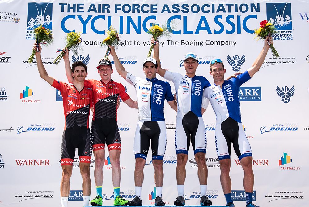 Today's podium for the men.