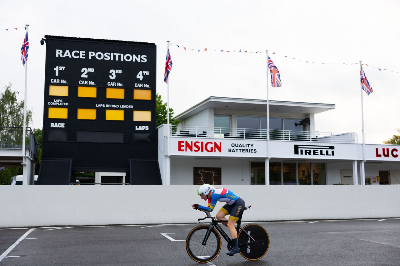 Sarah Storey at Goodwood Motor Racing Circuit