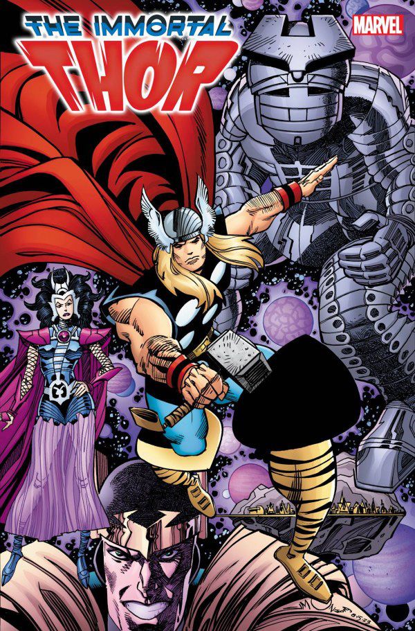Variant covers for The Immortal Thor #13