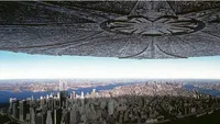 Independence Day - City-sized spaceships