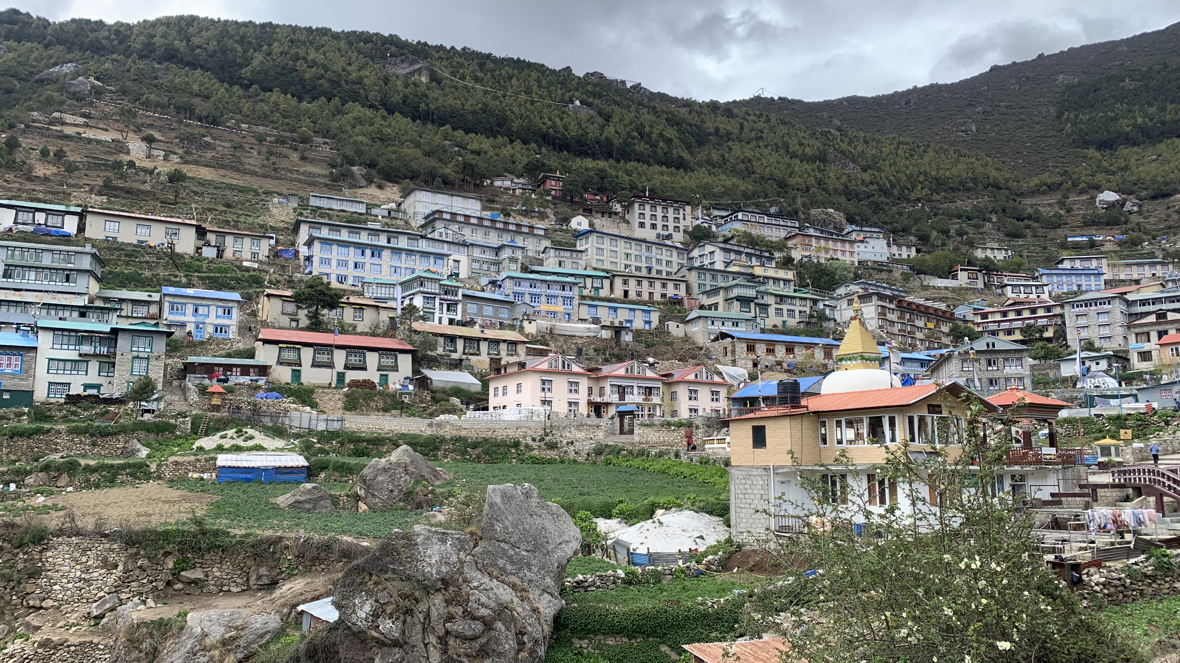 The town of Namche