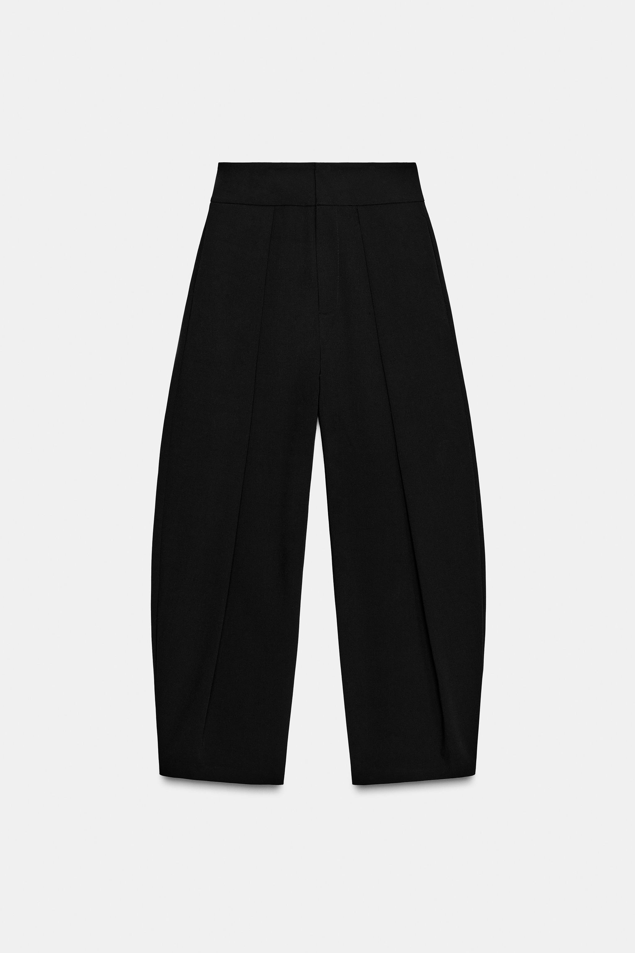 Balloon Trousers With Pleats