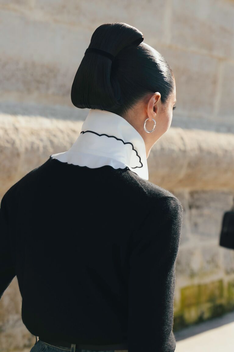 fashion insiders attend day 1 of paris fashion week wearing neutral outfits