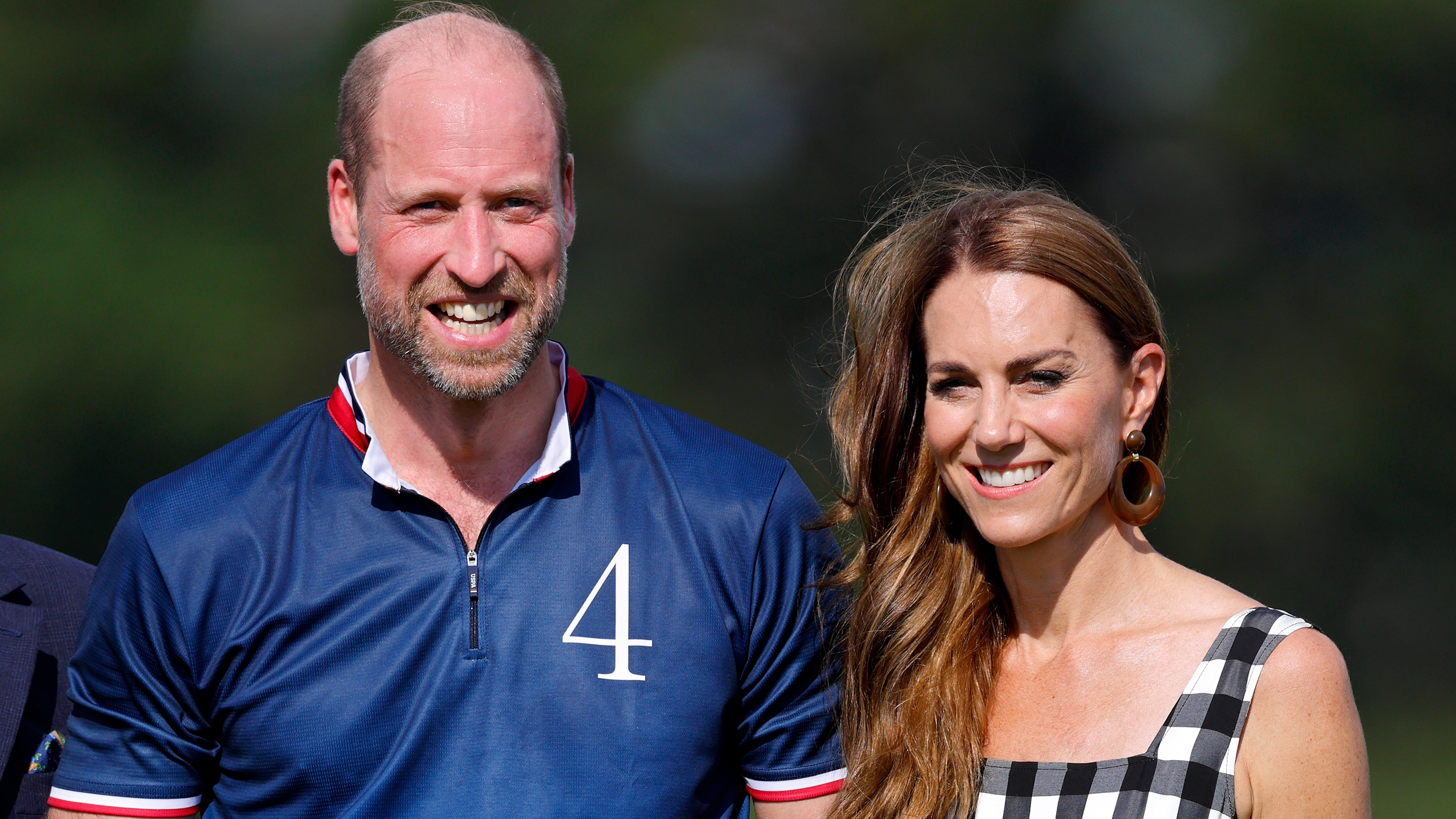 Prince William, Prince of Wales and Catherine, Princess of Wales attend the prize giving following the DMMI Royal Charity Polo Cup 2026