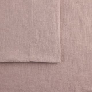A pale pink linen set