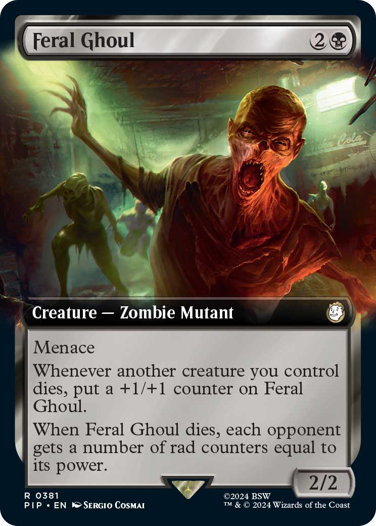 Magic: The Gathering Fallout crossover card preview