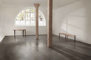 Carpenters Workshop Gallery Ladbroke Hall with furniture by David Adjaye