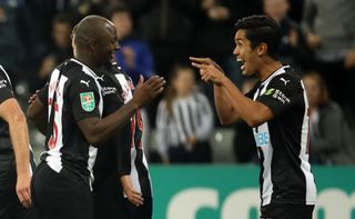 Yoshinori Muto scored Newcastle's equaliser against Leicester