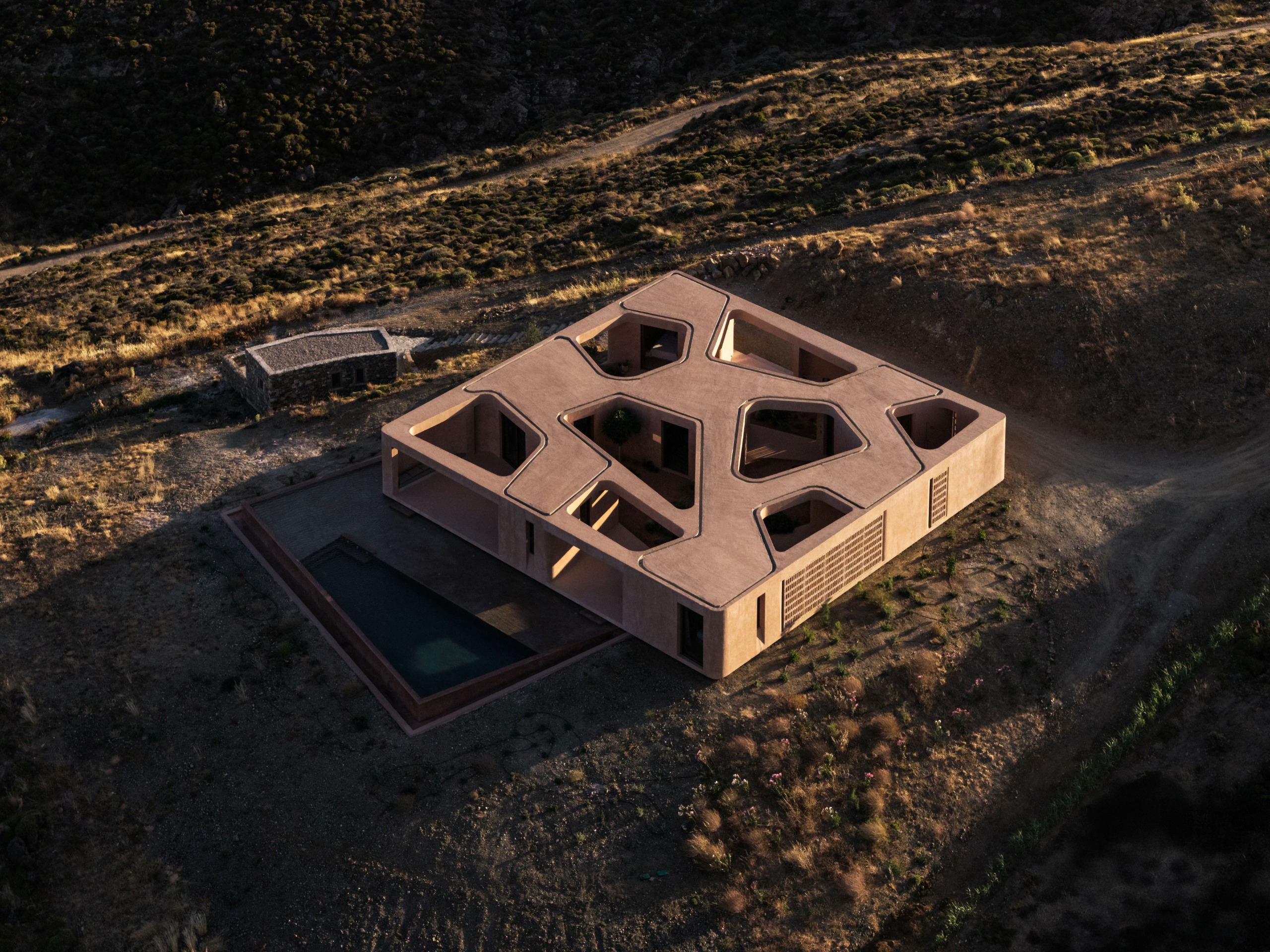 Greek Island Serifos house