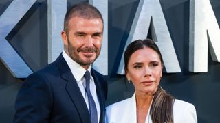 David Beckham and Victoria Beckham attend the Netflix 'Beckham' UK Premiere at The Curzon Mayfair on October 03, 2023 in London, England