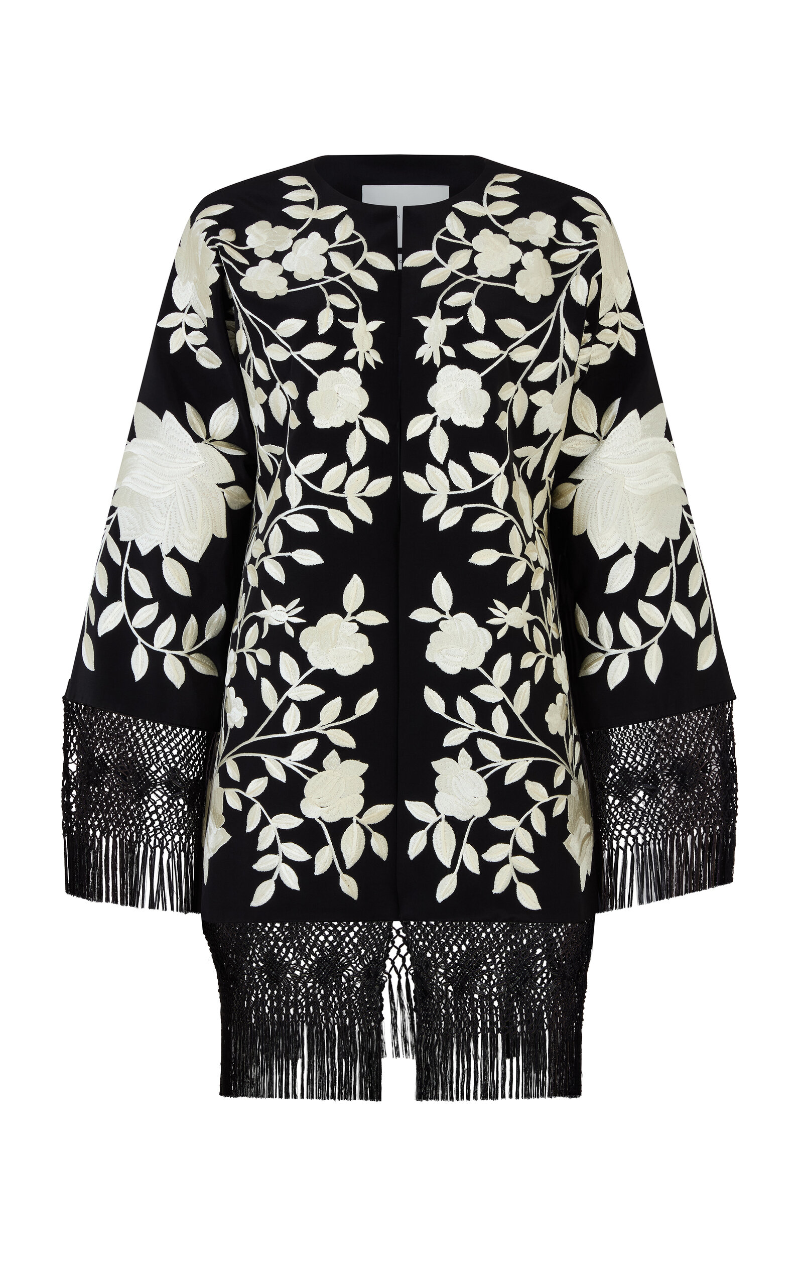 Demi Couture Embroidered Silk Jacket