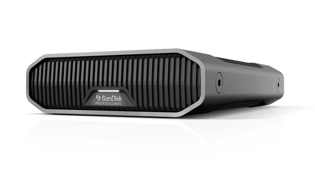 SanDisk Professional G-DRIVE Desktop (2022) review | TechRadar