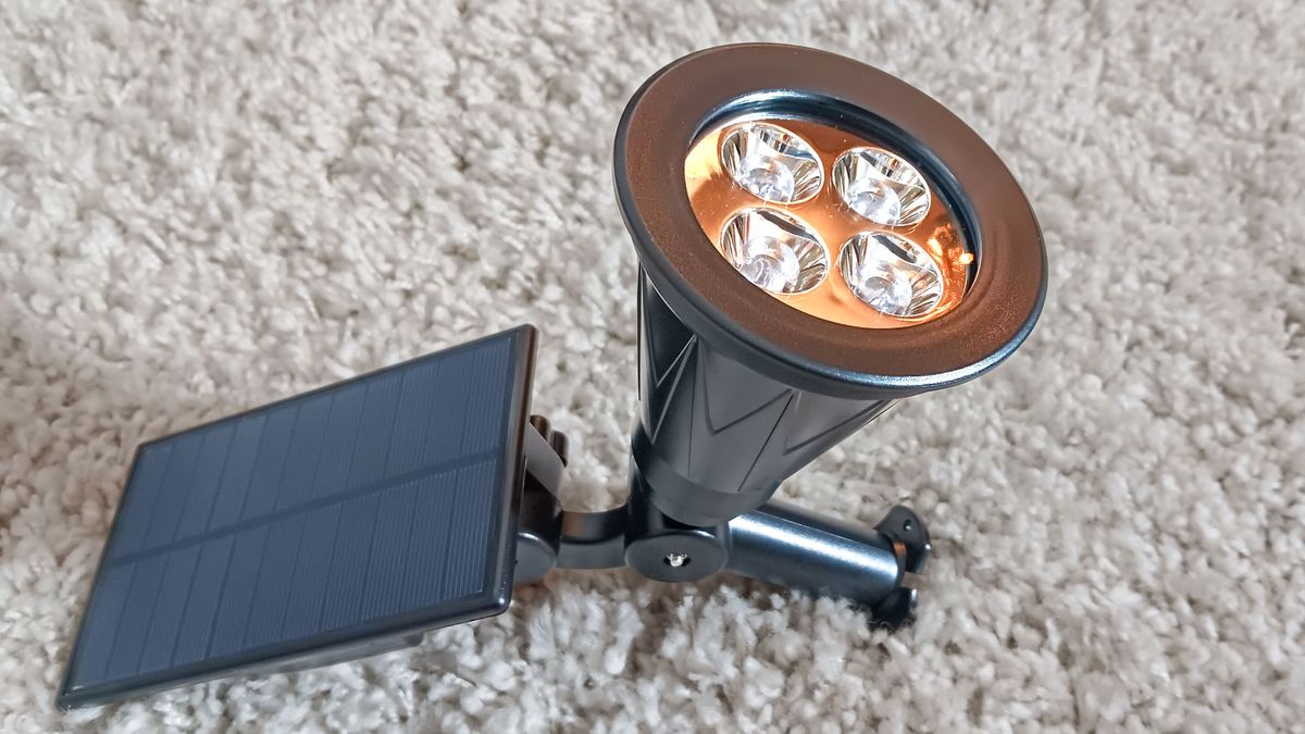T-Sun LED Solar Spotlight review | Tom's Guide