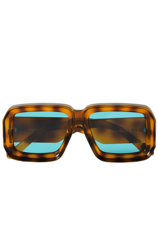 + Paula's Ibiza Square-Frame Tortoiseshell Acetate Sunglasses