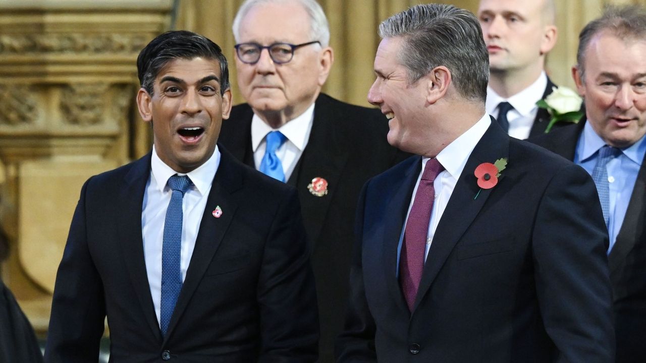 Keir Starmer and Rishi Sunak