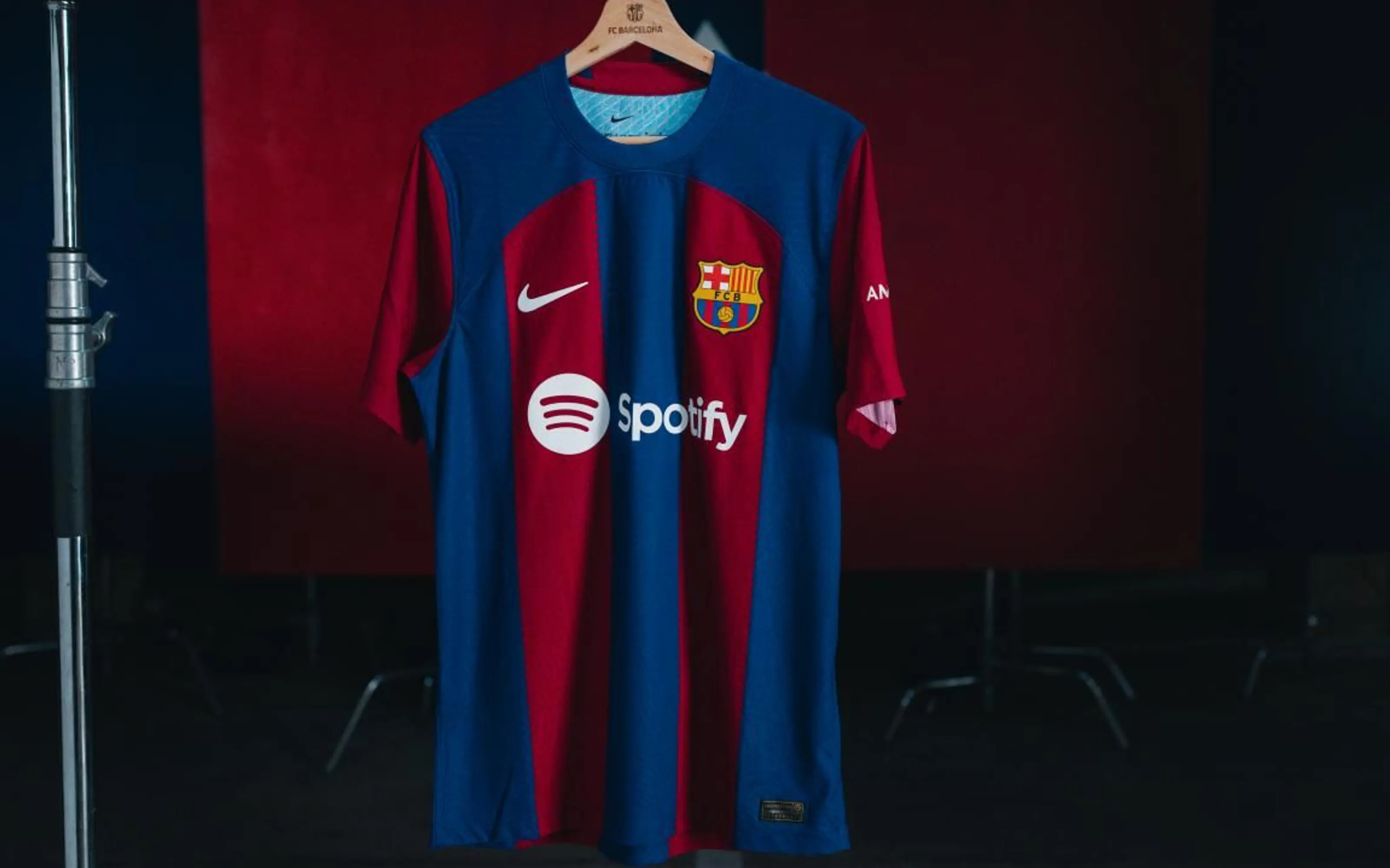 The new Nike Barcelona home kit 23/24 is out with a fresh variation