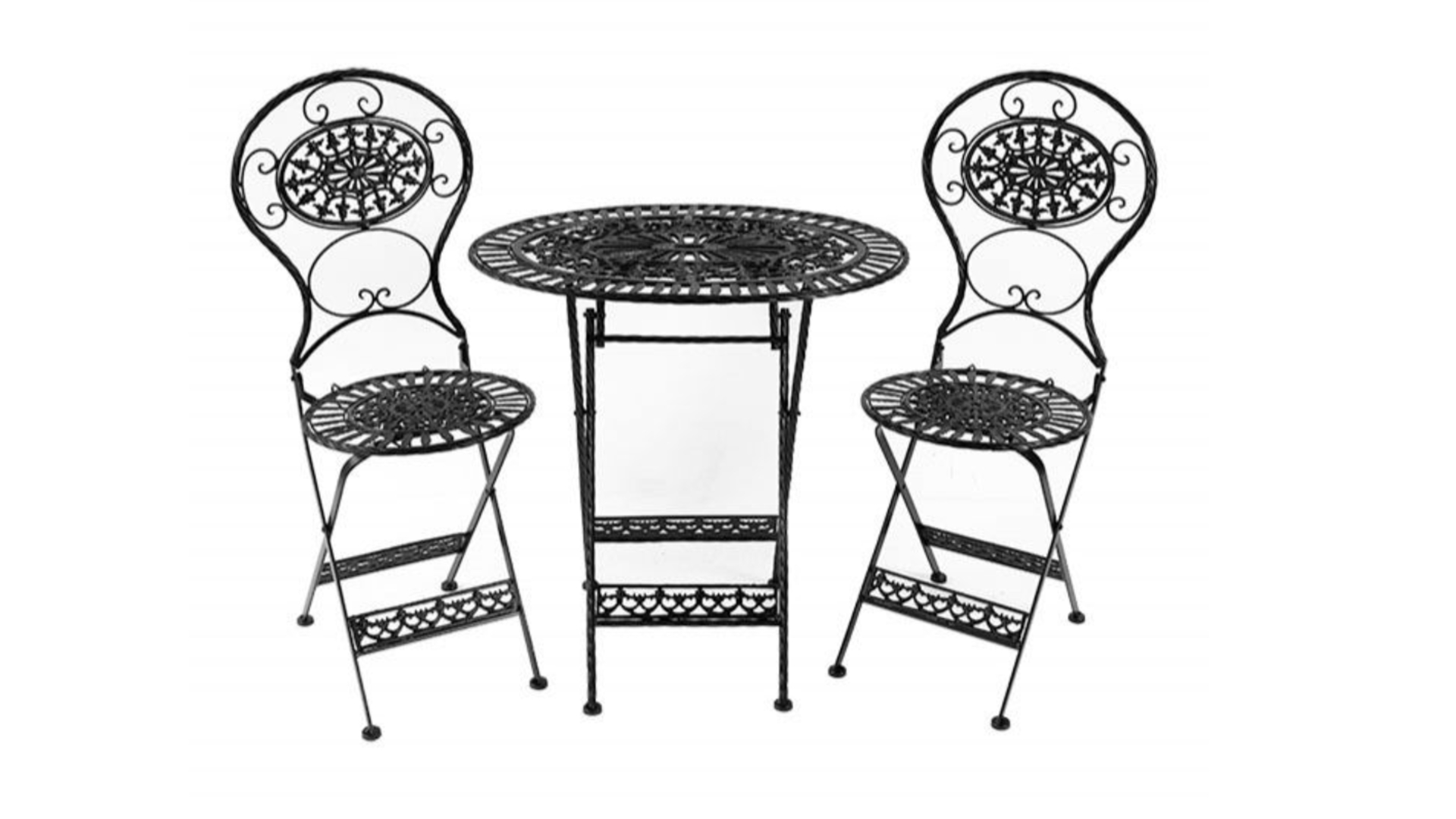 Best metal garden furniture 2021 - decorative metal bistro set - Rocket St George