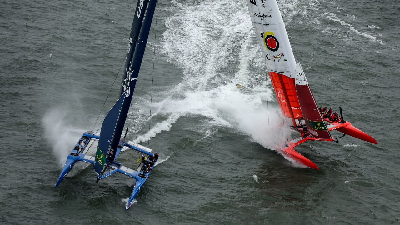 SailGP racing