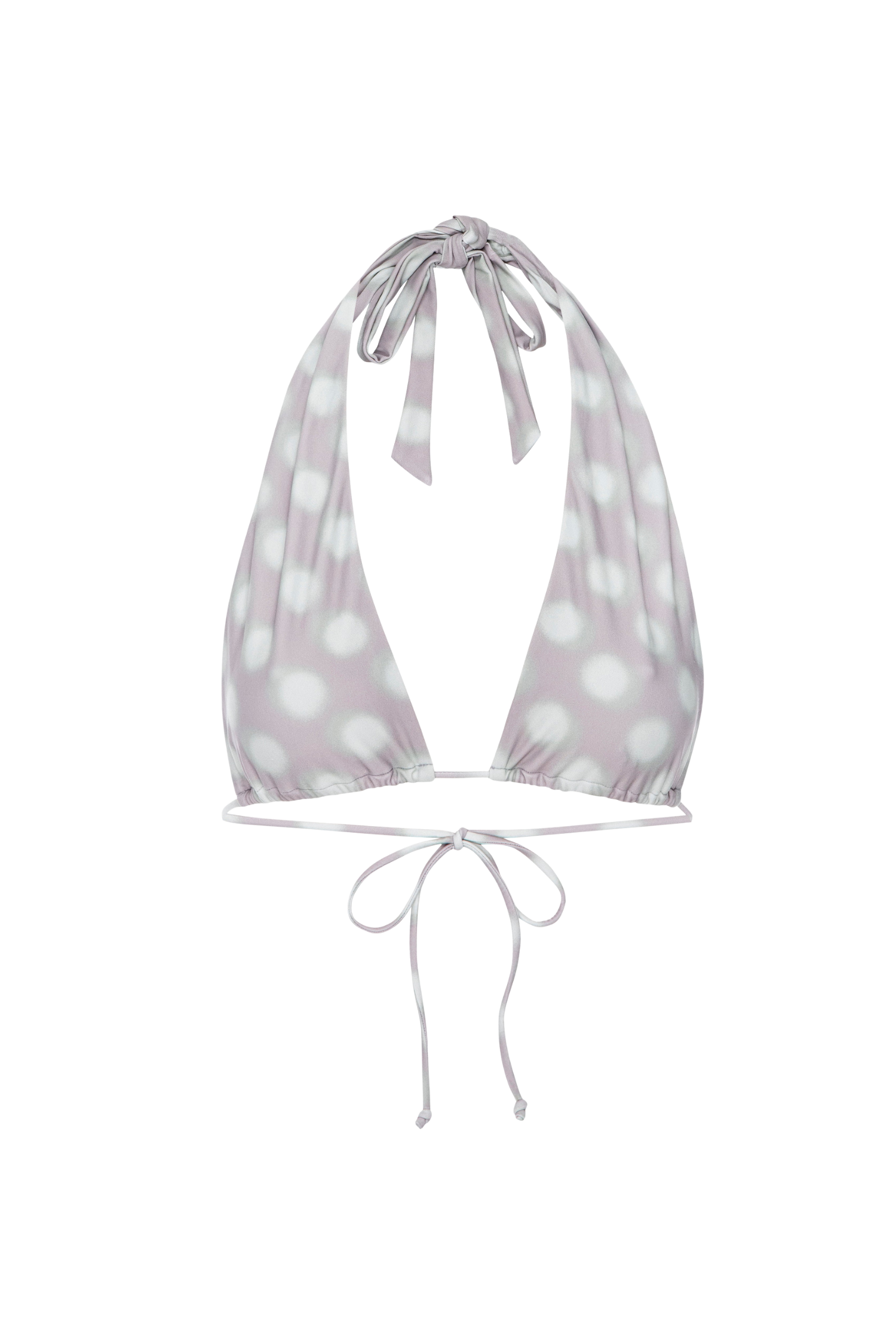 Bali Bikini Top - Mint Blurred Dot - Mint Blurred Dot / Xxs