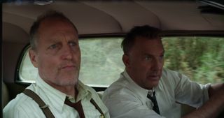 Woody Harrelson and Kevin Costner in The Highwaymen