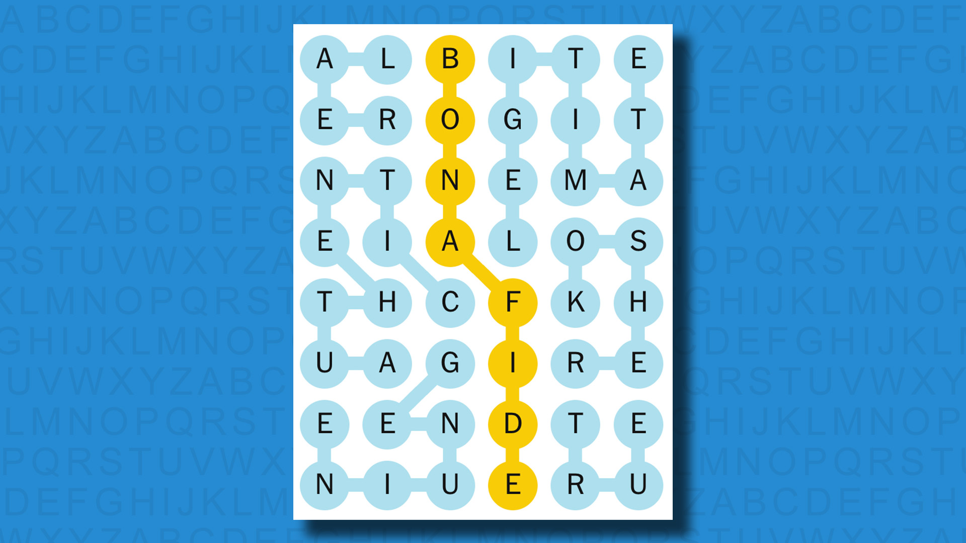 NYT Strands answers for game 529 on a blue background