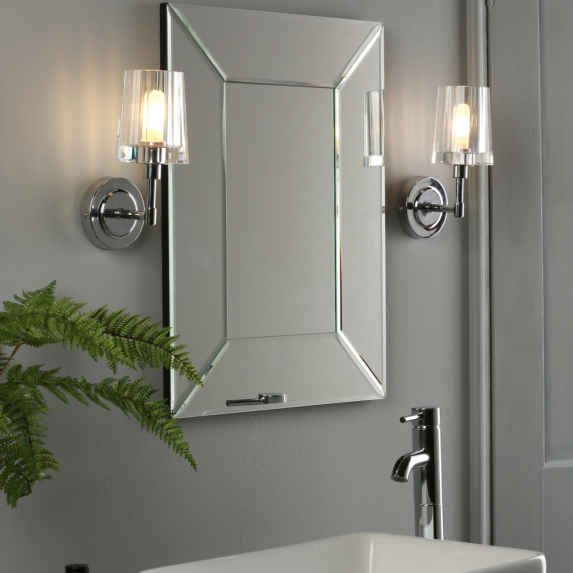Dar lighting laura ashley in bathroom
