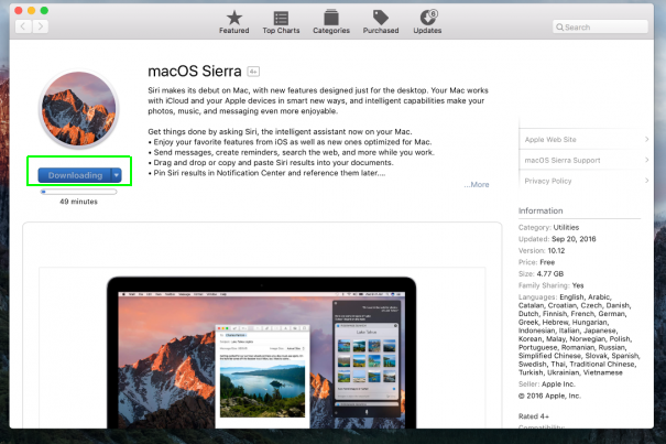 how do i download macos sierra installer