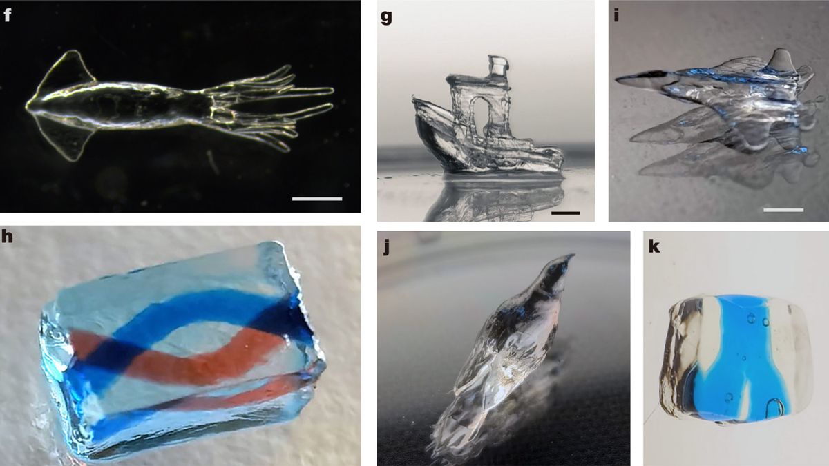 Chinese scientists 3D print tiny items in half a second using holographic light fields — scientists precision fabricate complex millimeter-scale objects in record time