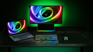 Razer Blade 16 on a desk