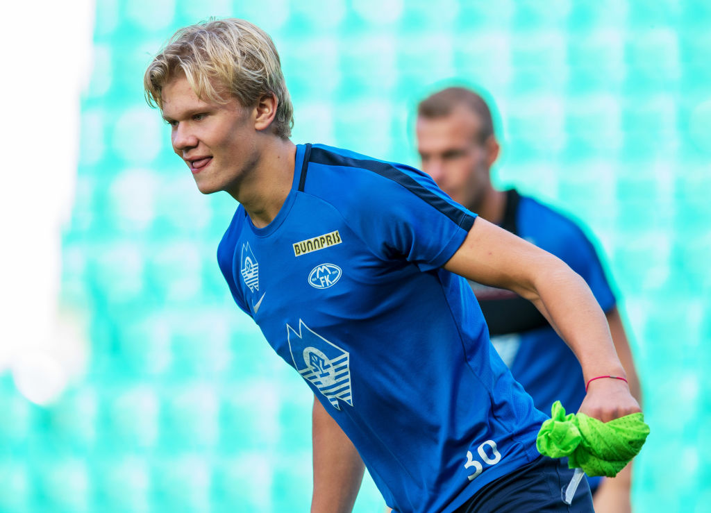 Erling Haaland as a youngster