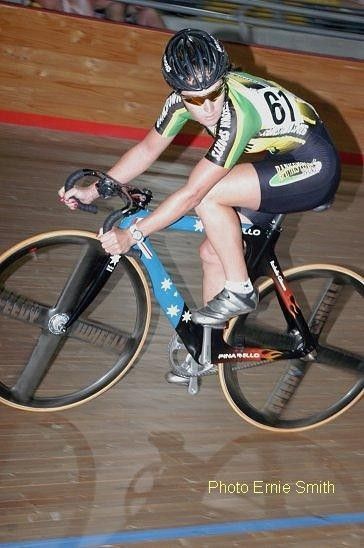 Rochelle Gilmore in action during the Sydney Cup on Wheels