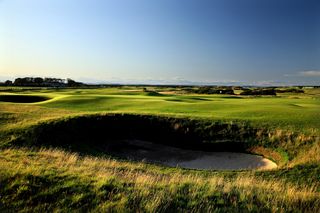 Hole 2, St Andrews Old Course, Dyke