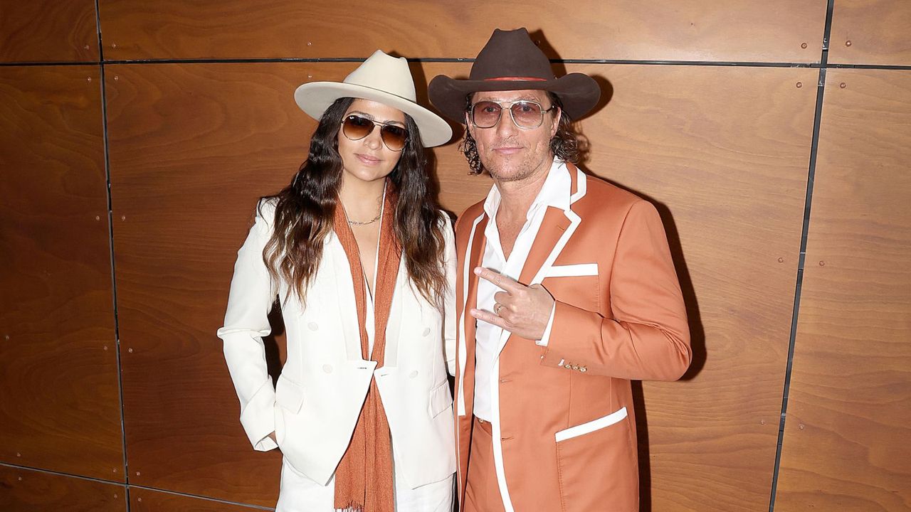 Matthew and Camila McConaughey