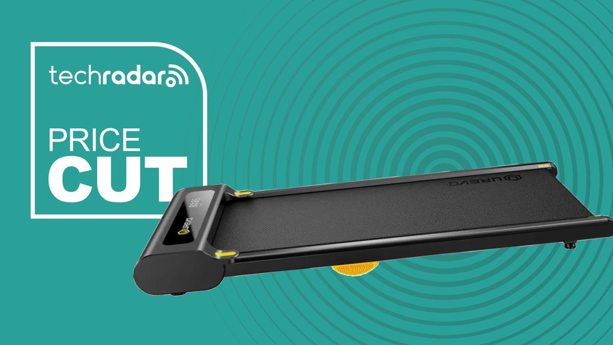 I'm keeping my 10,000 steps a day streak alive all winter with this huge Labor Day walking pad deal from Best Buy