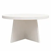 Queer Eye Liam Round Coffee Table, Plaster | $165 at Walmart