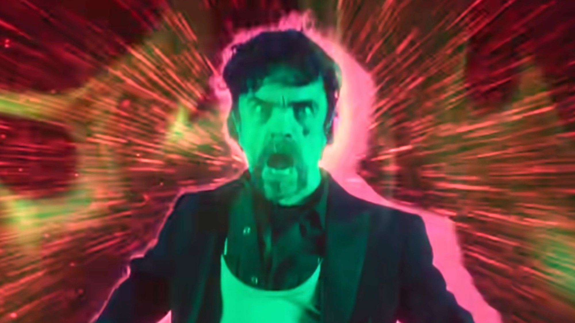 Peter Dinklage having a transformation in The Toxic Avenger