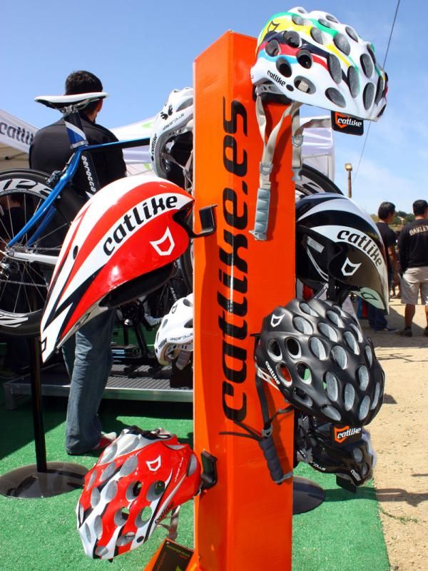 Catlike PR and marketing manager Cristina Del Ramo Ortega has confirmed that US riders will be able to purchase the company's distinctive helmets sometime before September.