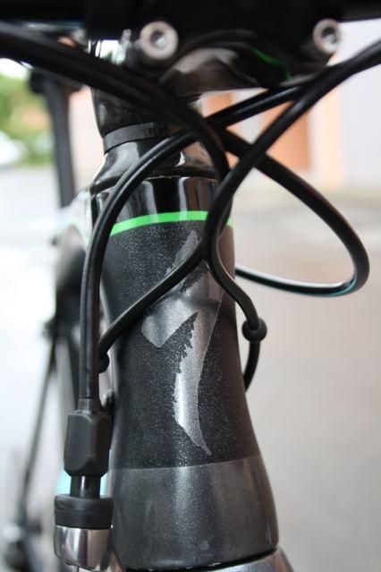 The Specialized head badge