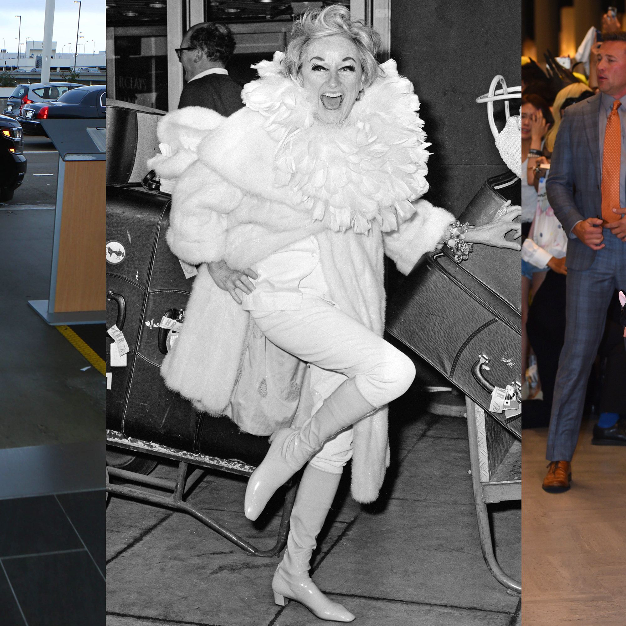 What's your airport style? From the midriff massive to bag lady brigade, we  look at stars' VERY different flight modes