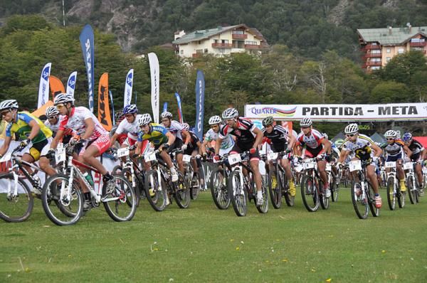 The start of the Copa Quaker Cannondale
