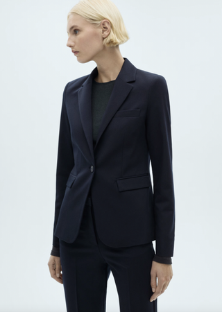 Fitted Suit Jacket