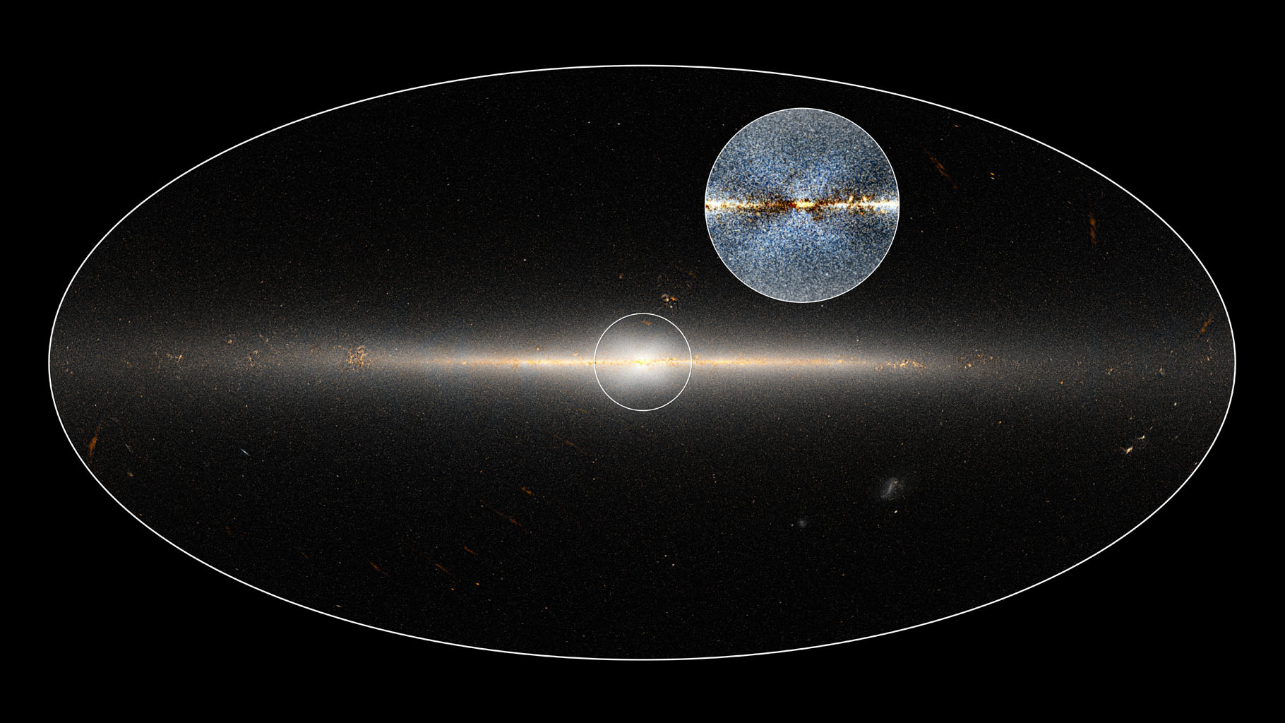 X-shaped structure of stars