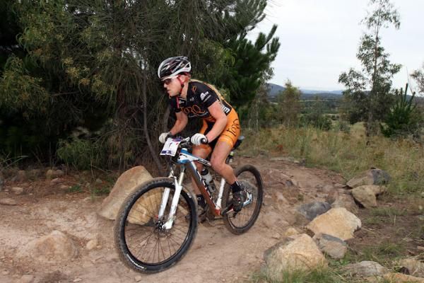 Jenni King in the lead