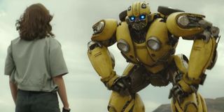 Bumblebee and Hailee Steinfeld in Bumblebee