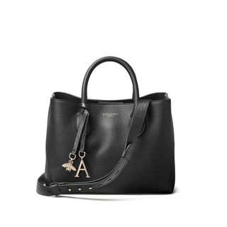 Midi London Leather Tote Bag